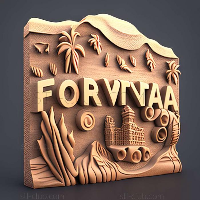 3D model Fontana California (STL)